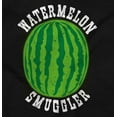 thumbnail image 2 of Watermelon Smuggler Funny Pregnancy Women's Maternity T Shirt Tee Brisco Brands S, 2 of 7