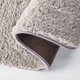 thumbnail image 4 of Granjero Gordo Felpa antideslizante, lavable a máquina y seca, accesorio de baño, alfombra decorativa para el suelo, gris oscuro H, 16 x 24 pulgadas, 4 of 5