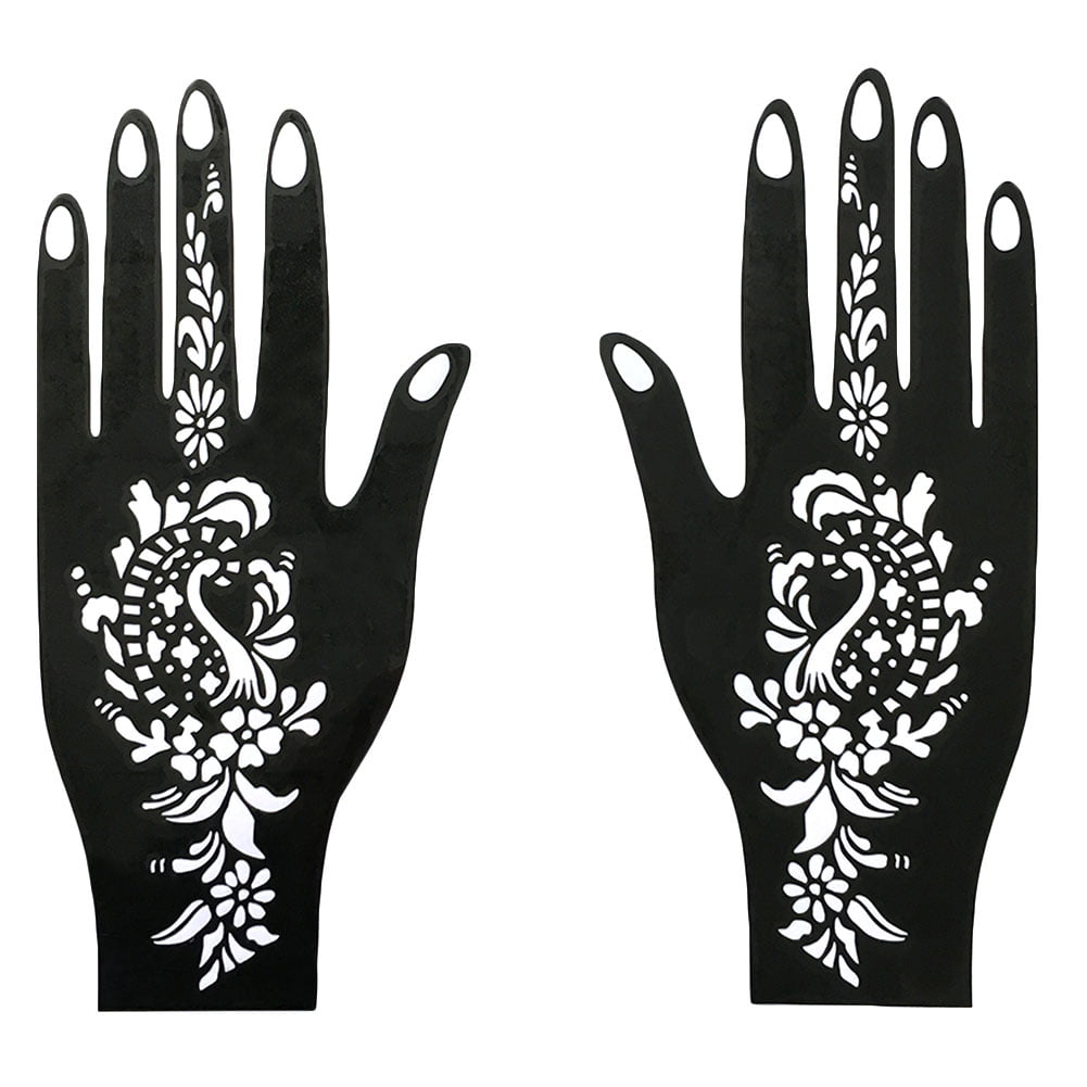 XMASIR Mehndi 2023 Brown Tattoo Stickers, Temporary Tattoos Set,  Waterproof, Fake Tattoo Stickers for Hands, Arms, Adults, Women, Girls, 12  Sheets : Amazon.de: Beauty
