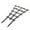 A, variant on 2Pc Plant Trellis for Climbing Plants, Stackable Garden Trellis, Plastic Plant Support Frame, Potted Plant Vine Trellis, DIY Lattice Grid for Indoor Outdoor Climbing Plants