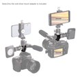thumbnail image 7 of Photographic Universal Aluminium Alloy Cold Shoe Camera Mount Adapter With 4 Cold Shoe Mount 1/4 Inch Screw Mount For Microphone LED Video Light Monitors Camera Accessories For, 7 of 7