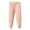 Pink, variant on HAiming Toddler Baby Boy Girl Basic Quilted Pants Winter Warm Fleece Elastic Waist Sweatpants Comfy Trousers Homewear