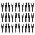 thumbnail image 1 of Uxcell Archery Arrows Nocks, Plastic Insert Arrow Nock Replacement Arrow Tails for Hunting Shooting Compound Recurve Black, 1 of 7