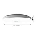 thumbnail image 3 of Voice Control Motion Sensor Ceiling Light Wired 23/30CM Motion Activated Flush Mount Lighting Fixture 12W LED Ceiling Light For Closet Hallway Porch Laundry Garage Basements 6000K, 3 of 4