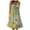 Yellow formal dresses for women, variant on Wycnly Formal Dresses for Women Fashion Loose Flowy Ruffle Swing Beach Boho Tank Knee-Length Dresses Sleeveless U-Neck Daisy Print 2024 Summer Midi Dress Yellow s