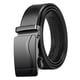 thumbnail image 4 of Cinturón de trinquete Cinturón deslizante Cinturón de vestir formal Cinturón negro con hebilla automática para cintura media Estilo D, 4 of 9