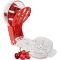 thumbnail image 1 of ShenMo Pit Remover, Stainless Steel Machine 6 Cherries, Multiple Cherry Stoner, Fruit Kitchen and Countertops Creative Gadget, 1 of 6