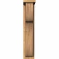 thumbnail image 2 of 5 1/2"W x 12"D x 28"H Carmel Smooth Corbel w/Backplate, Western Red Cedar, 2 of 9