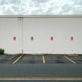 thumbnail image 4 of (4 pack) Sunburst Systems 8650 6" x 10" Red High Quality No Parking Plastic Sign, 4 of 8