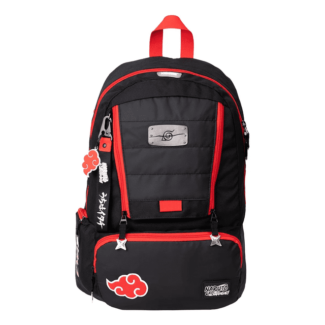 MOCHILA JUVENIL ED.PREMIUM KEEPACK NARUTO SHIPPUDEN NEGRA