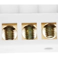 thumbnail image 4 of Bloque de terminales eléctricos de latón con 10 orificios para distribución de fases para conexiones seguras y eficientes, 4 of 8