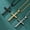 Three-Piece Set, variant on Stainless Steel Cross Pendant Necklace for Men, 24" Chain, Religious Jewelry Gift Set