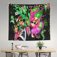 thumbnail image 4 of Splatoon Wall Tapestry Cartoon Poster Wall Hanging Tapestry for College Dorm Living Room Bedroom Decoration 40x60 Inch, 4 of 7