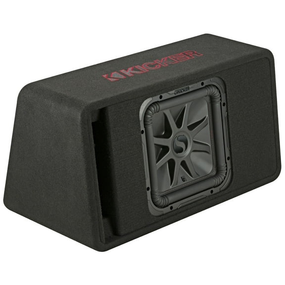 Kicker 45VL7R122 Car Audio L7R Solobaric L7 Single 12" Vented Sub Box Enclosure