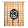 thumbnail image 2 of Creative Products Happy Halloween Plaid 71x74 Shower Curtain, 2 of 2