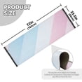 thumbnail image 5 of Yayeee Runner Rug for Bedroom 2'x6' Machine Washable Hallway Non Slip Mat, Blue Gradient, 5 of 8
