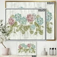 thumbnail image 2 of Red and Blue Vibrant Hydrangea Flowers - Cabin & Lodge Framed Canvas, 2 of 3