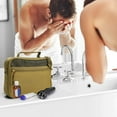 thumbnail image 7 of Travel Hanging Toiletry Bags,Tactical Toiletry Bag for Men,Bathroom Essentials Men's Toiletry Bag for Camping,Toiletries Organizer Dopp Kit, Travel Cosmetic Bag,Shaving Hygiene Bag-Khaki, 7 of 7