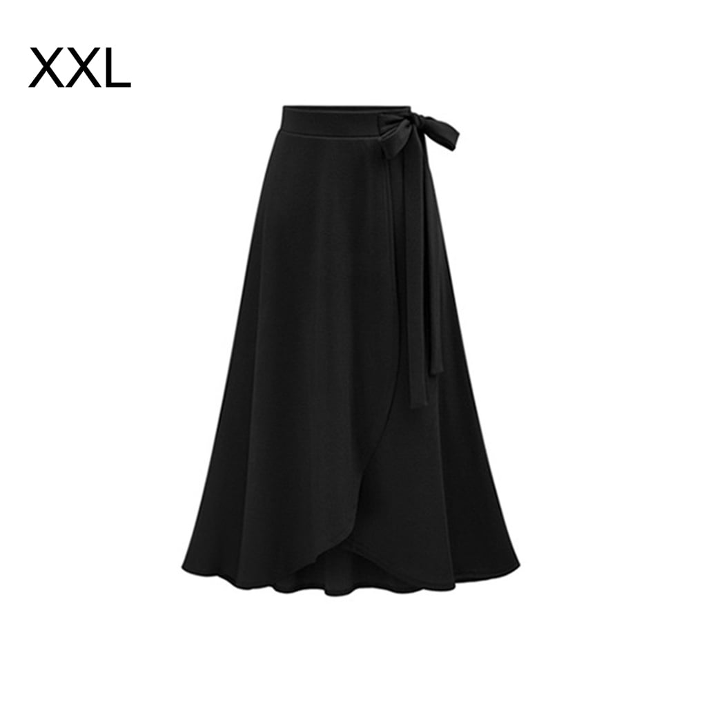 Baohd Sophisticated Black Maxi For Adult Black Skirt Midi Long Skirt Comfortable And Chic In Our Skirt Maxi Skirt Skirts black XXL