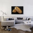 thumbnail image 2 of ARTCANVAS Bread Sesame Seeds Bakery decor Canvas Art Print - Size: 40" x 26" (0.75" Deep), 2 of 9