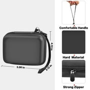Label Maker Case for Phomemo D30 D35 M02/ M02S/ M02 for NELKO Label Maker, for NIIMBOT for JADENS for Memoking for SUPVAN Labeler Sticker (Box Only)- Black