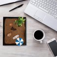 thumbnail image 3 of Mini Ocean Garden Sand Tray Beach Meditation Ocean Scene Sandbox for Desk with Sand Wooden Tray Lid Sea Rakes Rocks and Accessories 1 Set, 3 of 8