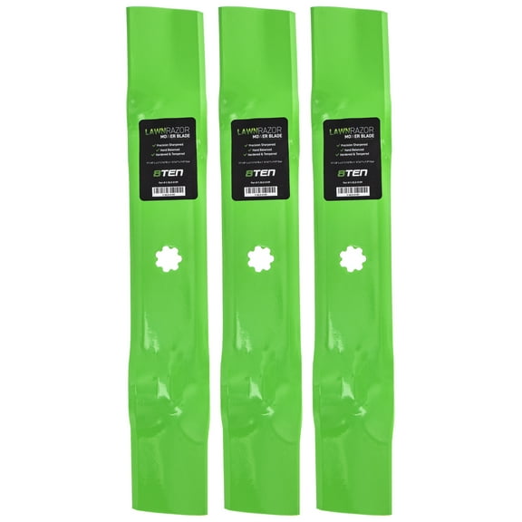 LawnRAZOR High Lift Blade for John Deere 48 inch GY20852 3 Pack 810-CBL2301D