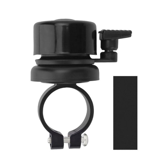 Hidden Bike Bell for AirTag Locator - Anti-Theft Bicycle Mount for Mountain Bikes & Road Bikes, Loud Ringing Sound, Fits 22.5-27mm Handlebars