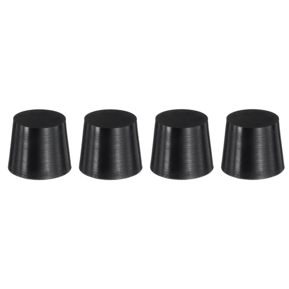 4 Pack Silicone Rubber Tapered Plug, 25mm to 31mm High Temp for Hole Plugs, Spraying, Coating, 25mm