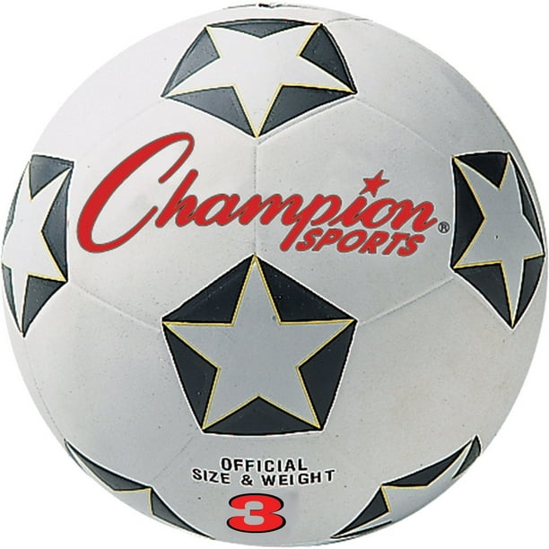 Champion Sports Rubber Soccer Ball Size 3