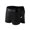 #0273-Black, variant on Mens Striped Ice Silk Boxer Briefs Thin Split Side Seamless Stretch Underwear 85%Polyamide,8%Polyester7%Spandex L Green Halloween Gift