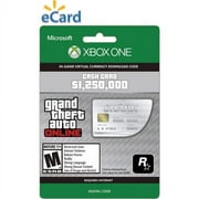 GTA Online Great White Shark Cash 19.99 - Xbox One [Digital]