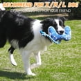thumbnail image 2 of Controlador de juego interactivo para perros MTERSN Cute Squeaky, azul, 2 of 6