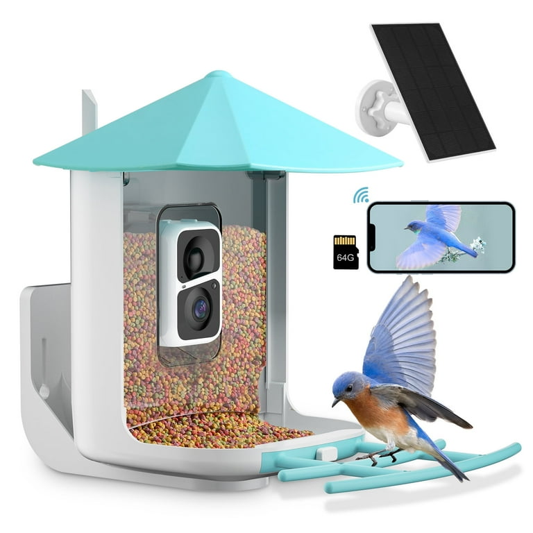 Free Shipping! Naipo Bird Feeder Camera Wireless Outdoor with AI