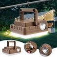 thumbnail image 1 of Lámpara de camping para exteriores, luz para campamento, luz para tienda de campaña, luz LED recargable por USB, luces para acampar al aire libre de alto valor y alto alcance, lámpara de araña,, 1 of 7