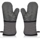 thumbnail image 1 of Guante de silicona para horno Good Grips, guantes para hornear resistentes al calor, guantes de cocina grises extra largos con franja de silicona antideslizante para asar y hornear, 1 of 8