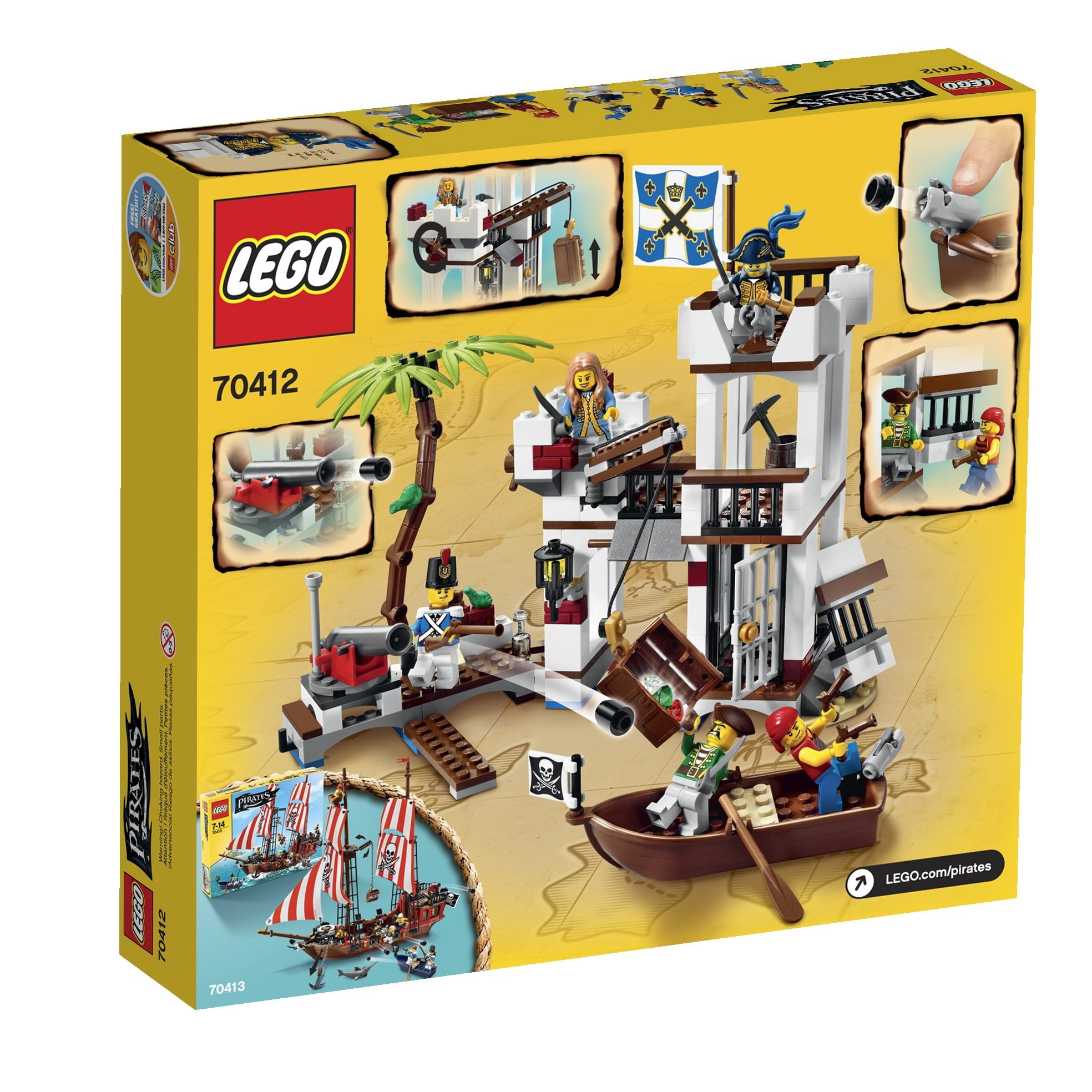 LEGO Pirates Soldiers Fort 70412 Walmart