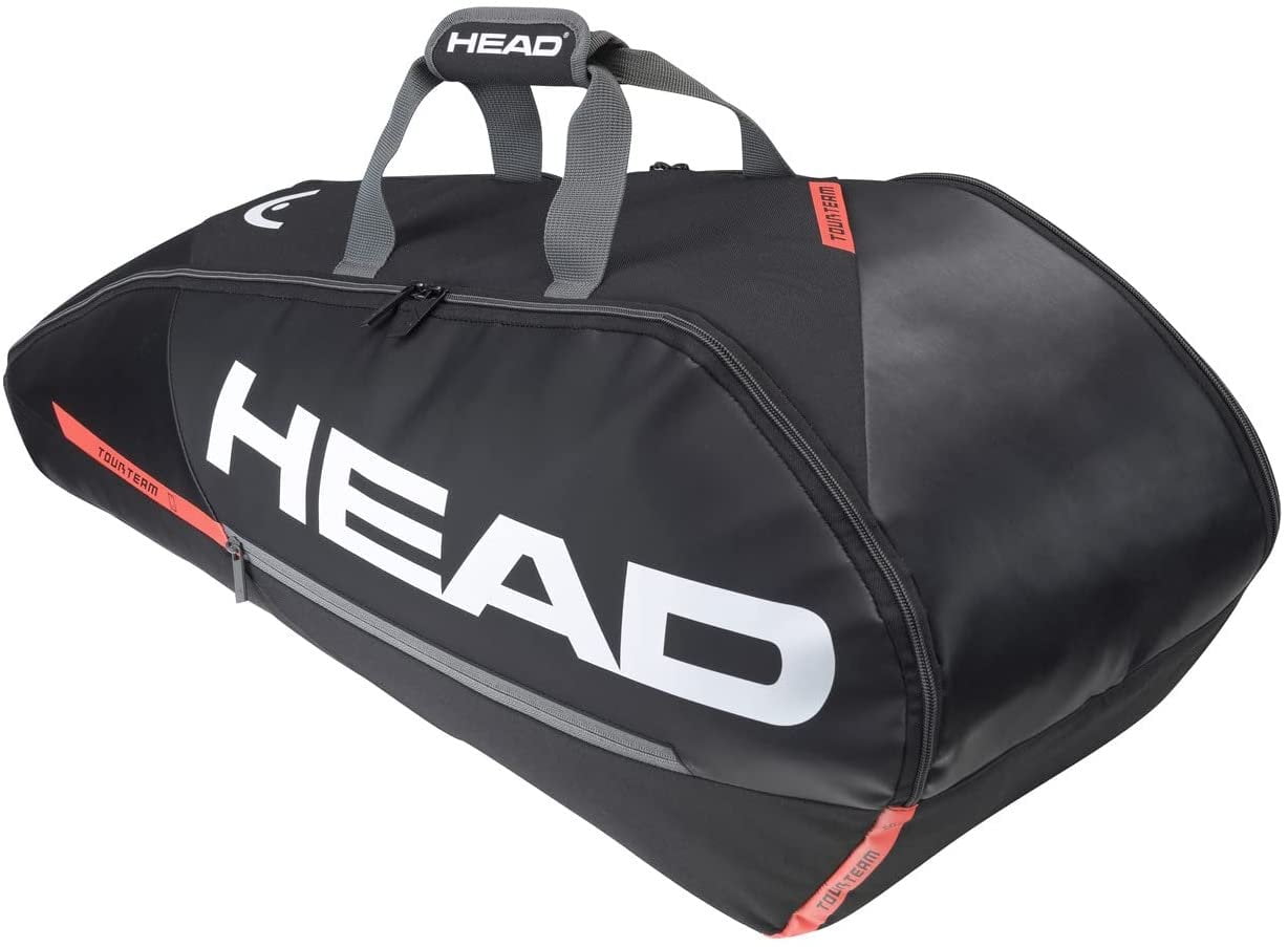 head tour team 6r combi tennis racquet bag
