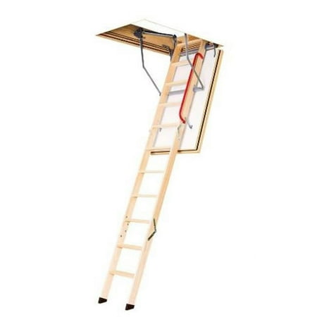 UPC: 5900988697160 | Fakro 869716 LWF 22/47 Wooden Fire Rated Attic Ladder Maximum capacity: 300 Lbs