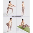 thumbnail image 5 of YOTTOY Dumbbell Set of 2 — 2 lb Each (4 lb Pair) Pink Non-Slip Hand Weights for Women — Home Gym & Full-Body Toning, 5 of 6