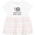 thumbnail image 3 of Inktastic My Great Uncle Loves Me Girls Baby Dress, 3 of 5