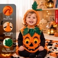 thumbnail image 6 of JEEXI Halloween Pumpkin Costume for Toddlers Baby Boys Girls Kids, Cosplay Pumpkin Cutie Pie Costume Suits, 2-3 Years Old, 6 of 9