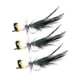 thumbnail image 5 of 3x Señuelos de Pesca con Mosca Strade Fareast Limited Cebos para Trucha Negro, 5 of 8