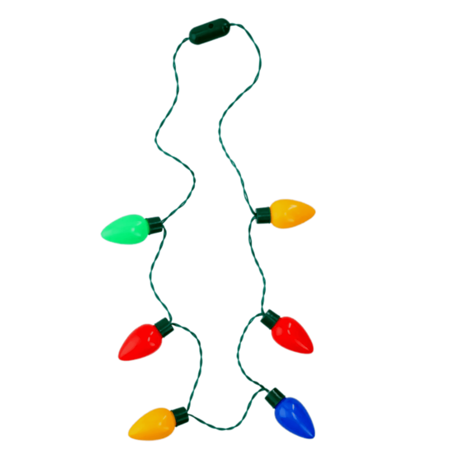 Amazon.com: FlashingBlinkyLights Bright Rainbow Beads LED Light Up Party  Necklace : Toys & Games