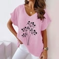 thumbnail image 1 of Mareep Blouse Femme P-3TG Col Femme Imprimé T - Mode Confortable Blouses Femme Tops Liquidation, Cadeau, 1 of 4
