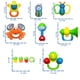 thumbnail image 4 of Kit de 8 Piezas de Sonajas Mordedera Juguete Sonajero para Bebé Infantil Segos, 4 of 4