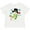 AA-White, variant on Inktastic Christmas Snowman in Top Hat with Candy Cane Boys or Girls Toddler T-Shirt