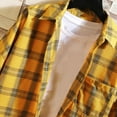 thumbnail image 4 of M-5X Short Sleeve Shirts for Men Plus Size Button-Down Collar Tshirts Shirt Big & Tall Casual Plaid Printed Going Out Tees Tops with Pocket, 4 of 5