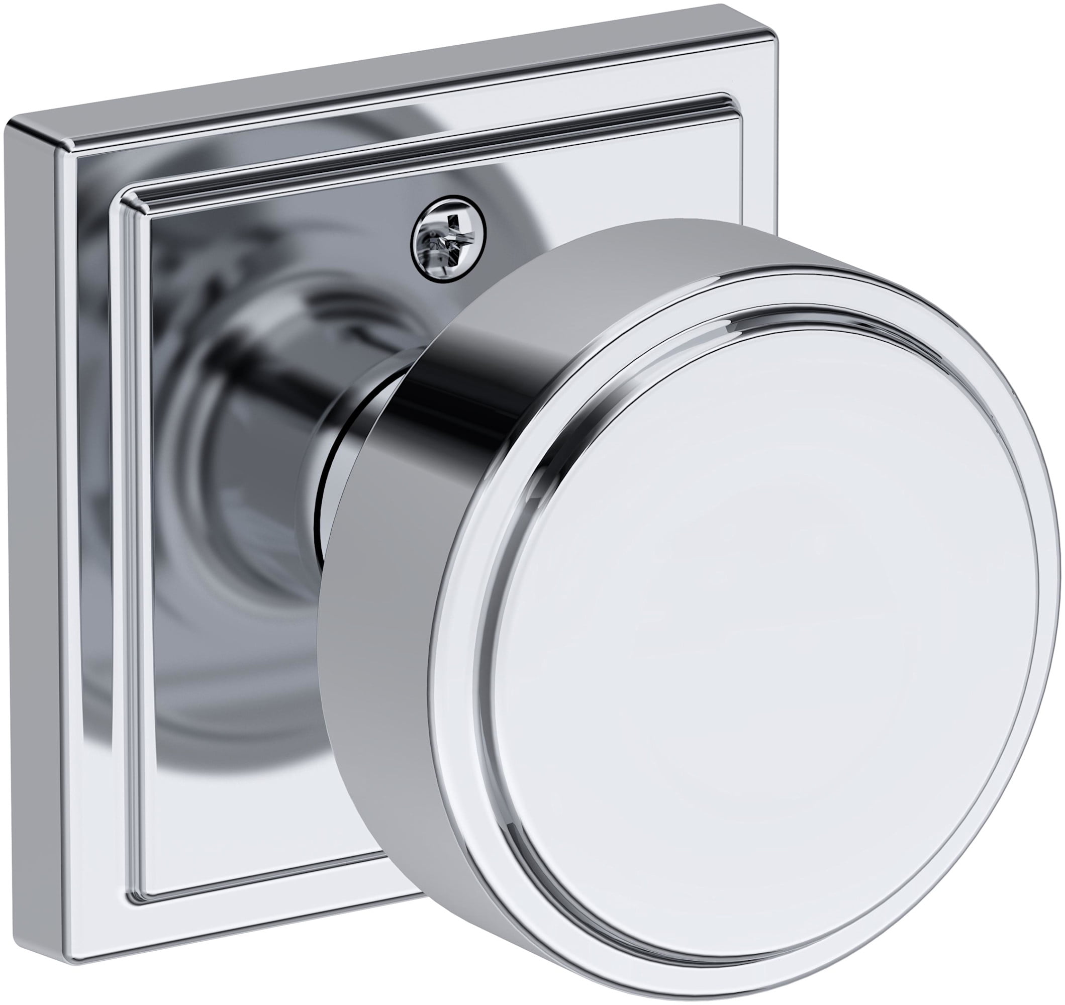 Baldwin PSVASSSR003 Vashon Passage Door Knob Set - Brass