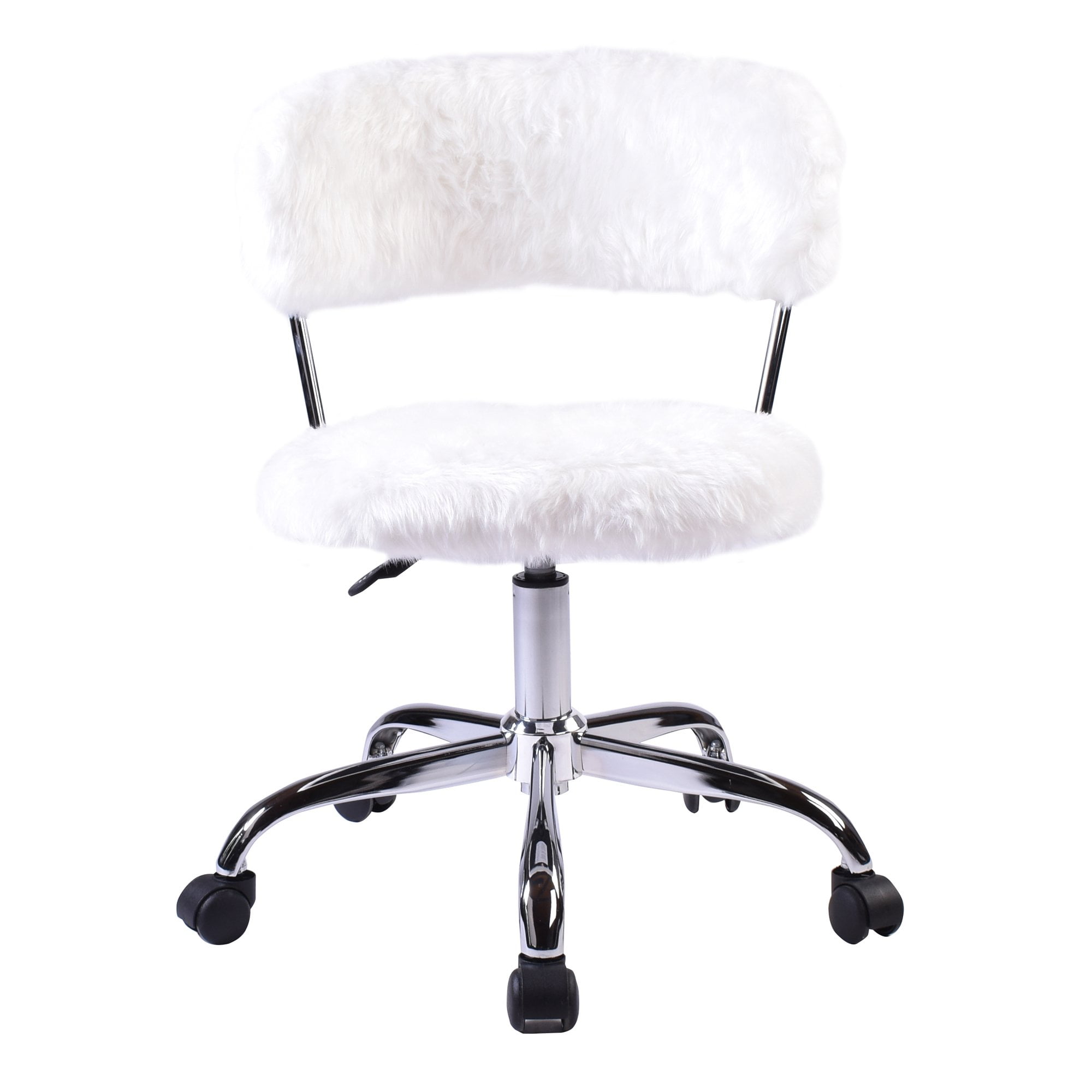 Details about   Adjustable Computer Desk Chair Office Executive Task Vanity Swivel Chair Wheels 